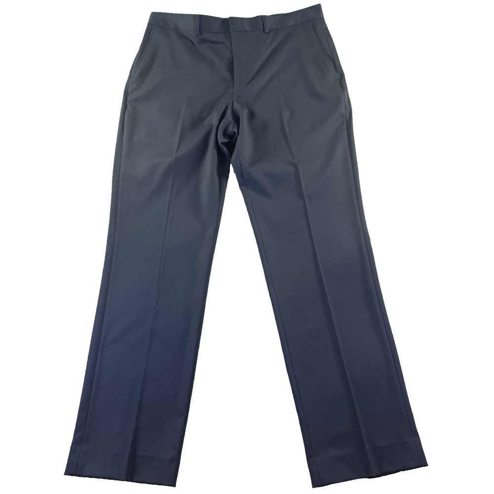 Dockers Dark Grey Modern Dress Pants Size 36Wx32L Strech Blend NWT